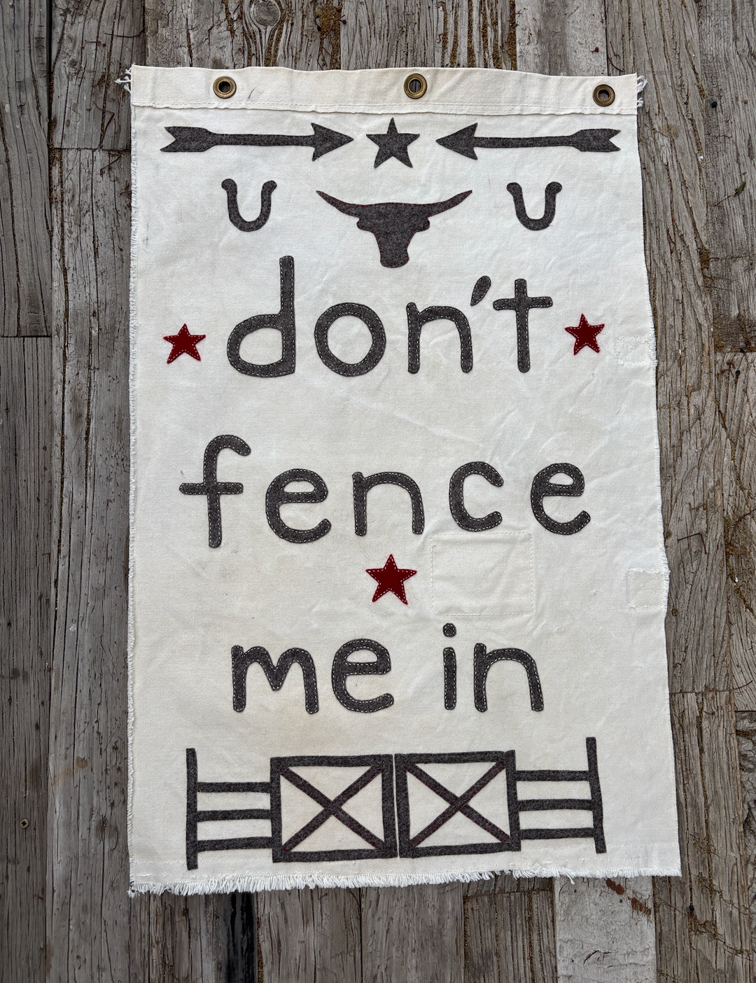 The Huntress Designs Don't Fence Me In Tapestry