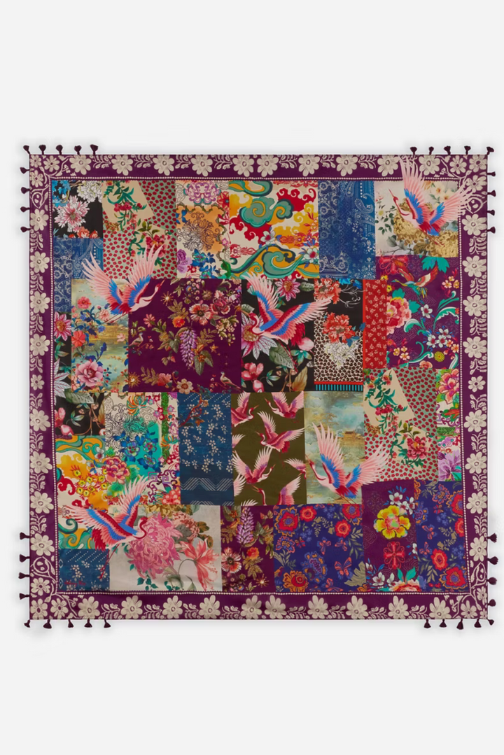 Johnny Was Silk Scarf - Fabiana