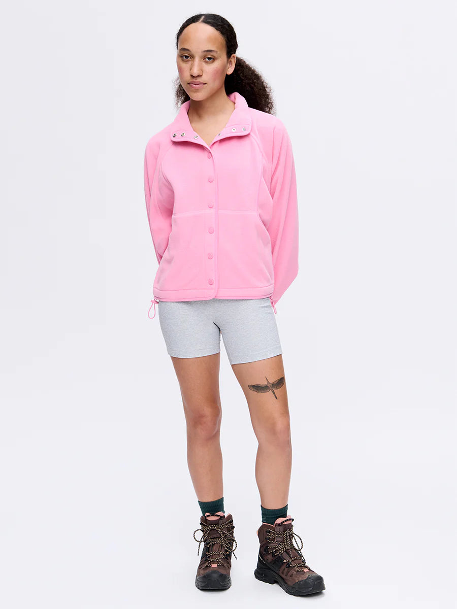 Outdoor Voices RecFleece Snap Jacket Sorbet
