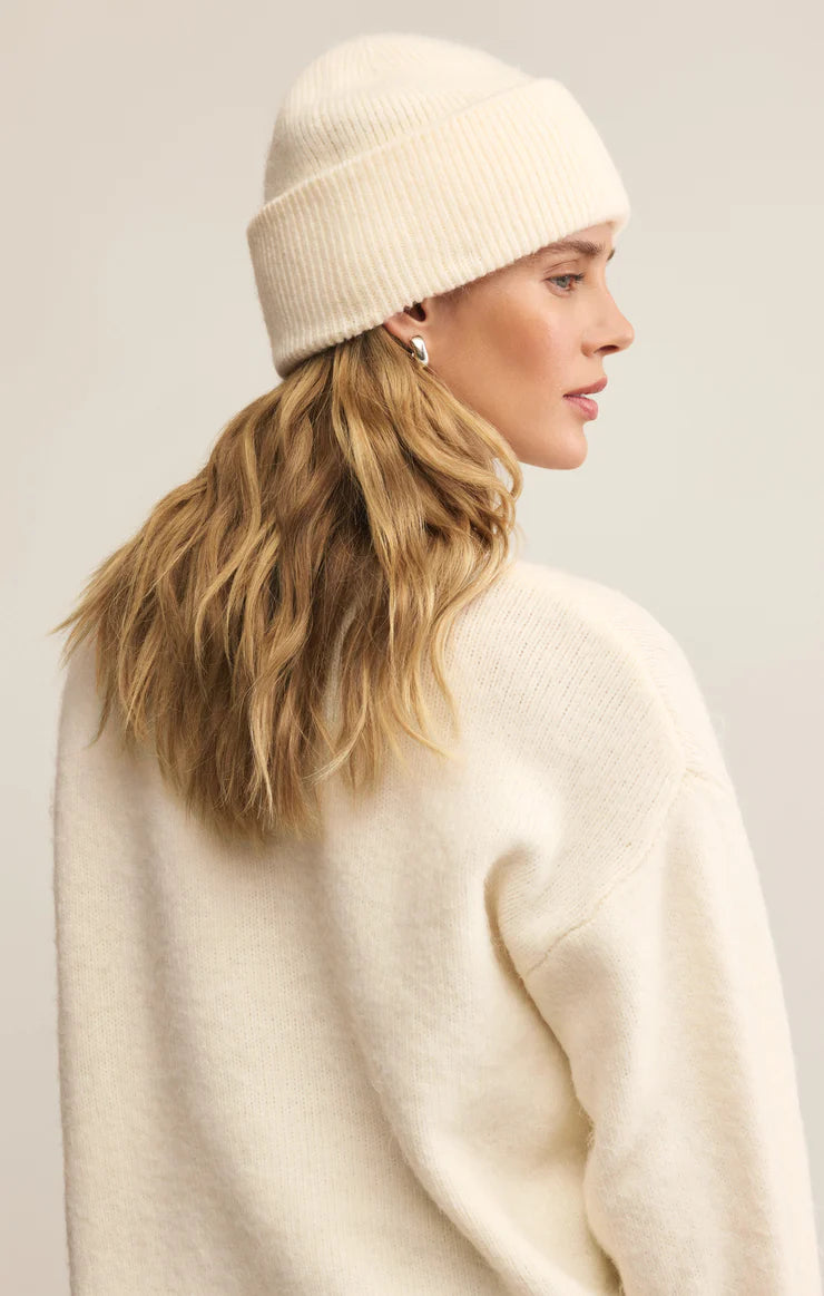 Z Supply Glacier Beanie Warm White