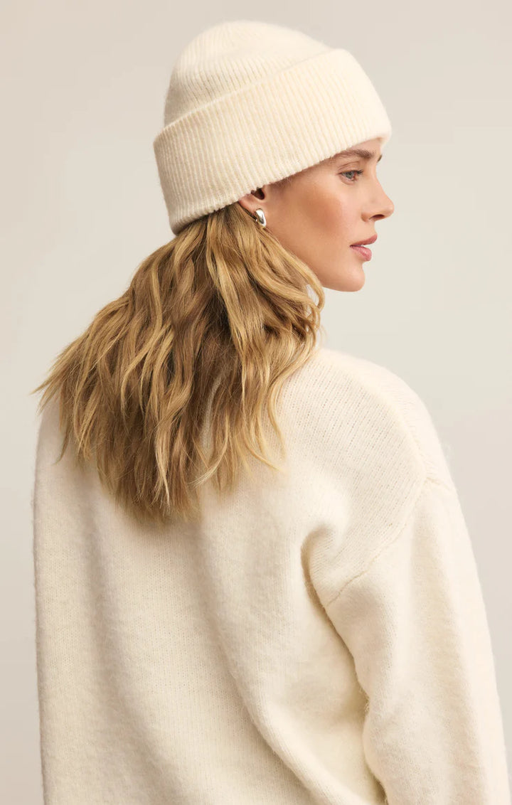 Z Supply Glacier Beanie Warm White