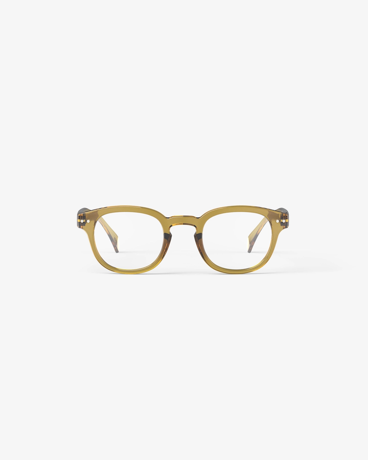 Izipizi Reading Glasses - C - Golden Green