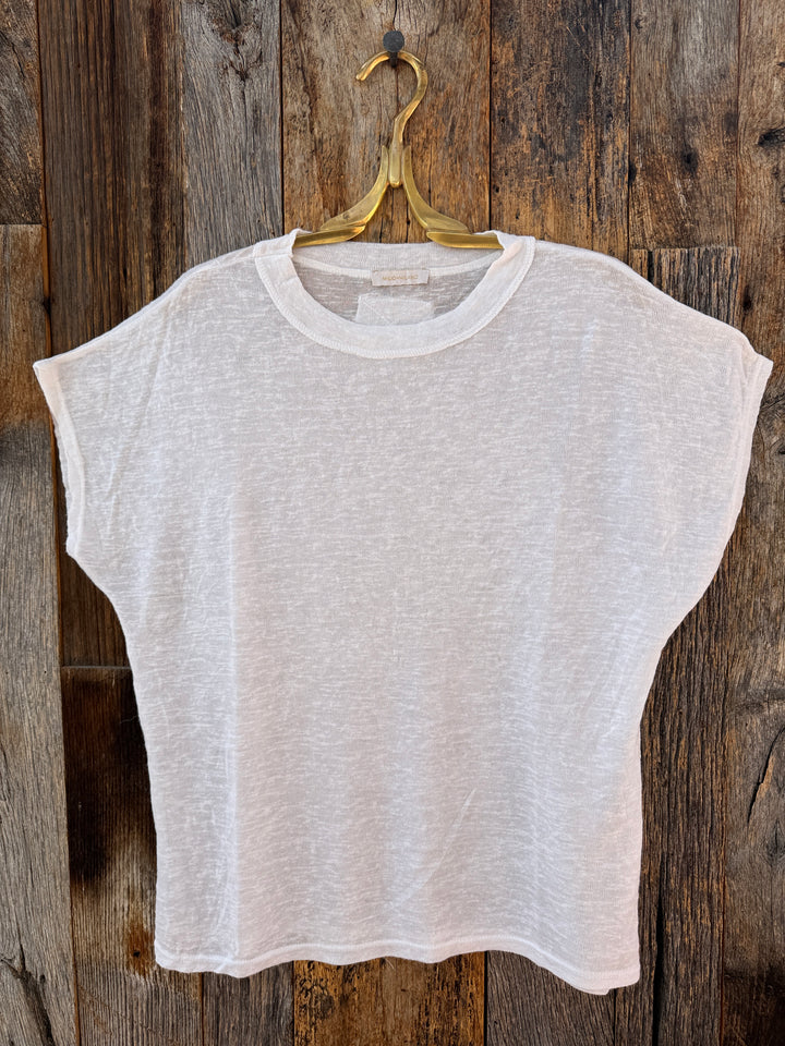 Milio Milano Lightweight Boyfriend Shirt White