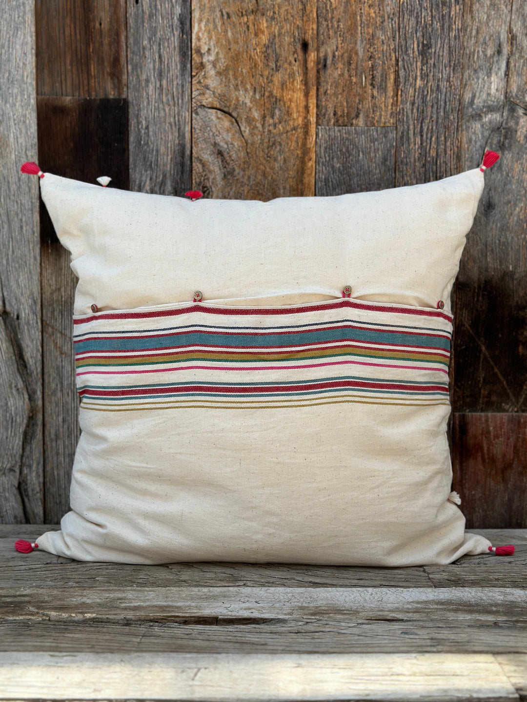 Injiri Cushion Cover FUR-AHIR-48 24x24 INSERT NOT INCLUDED