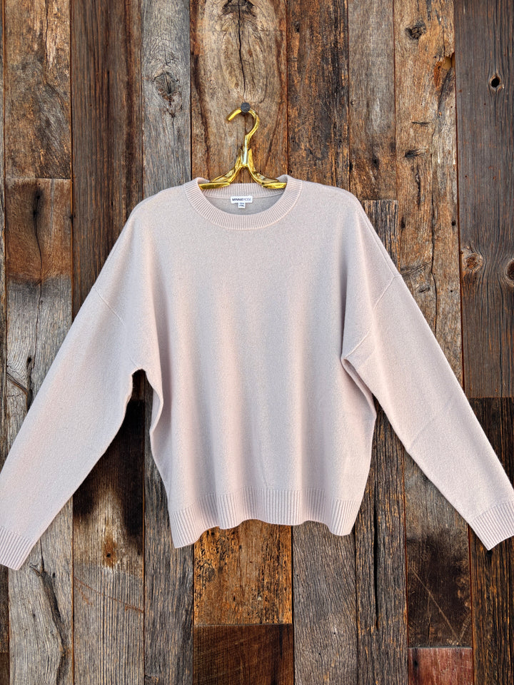 Minnie Rose Cashmere Oversized Sweater Fog