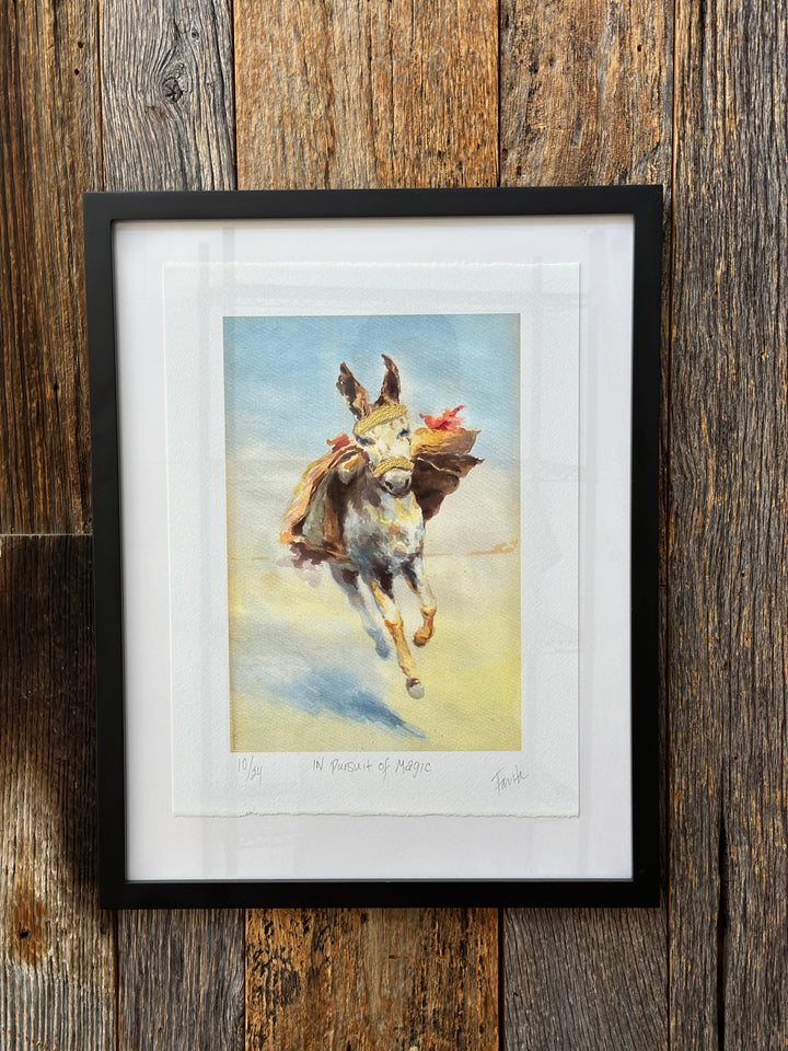 Fanta Watson In Pursuit of Magic Print 14x18 Frame