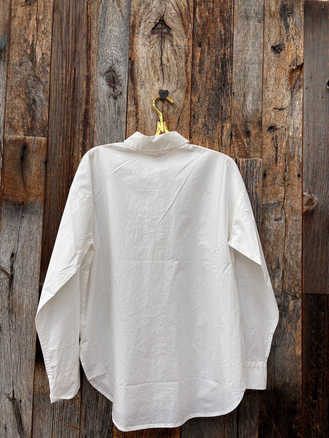Z Supply Elevated Poplin Shirt White