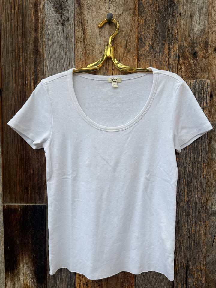 Dylan S/S Charlie Tee White