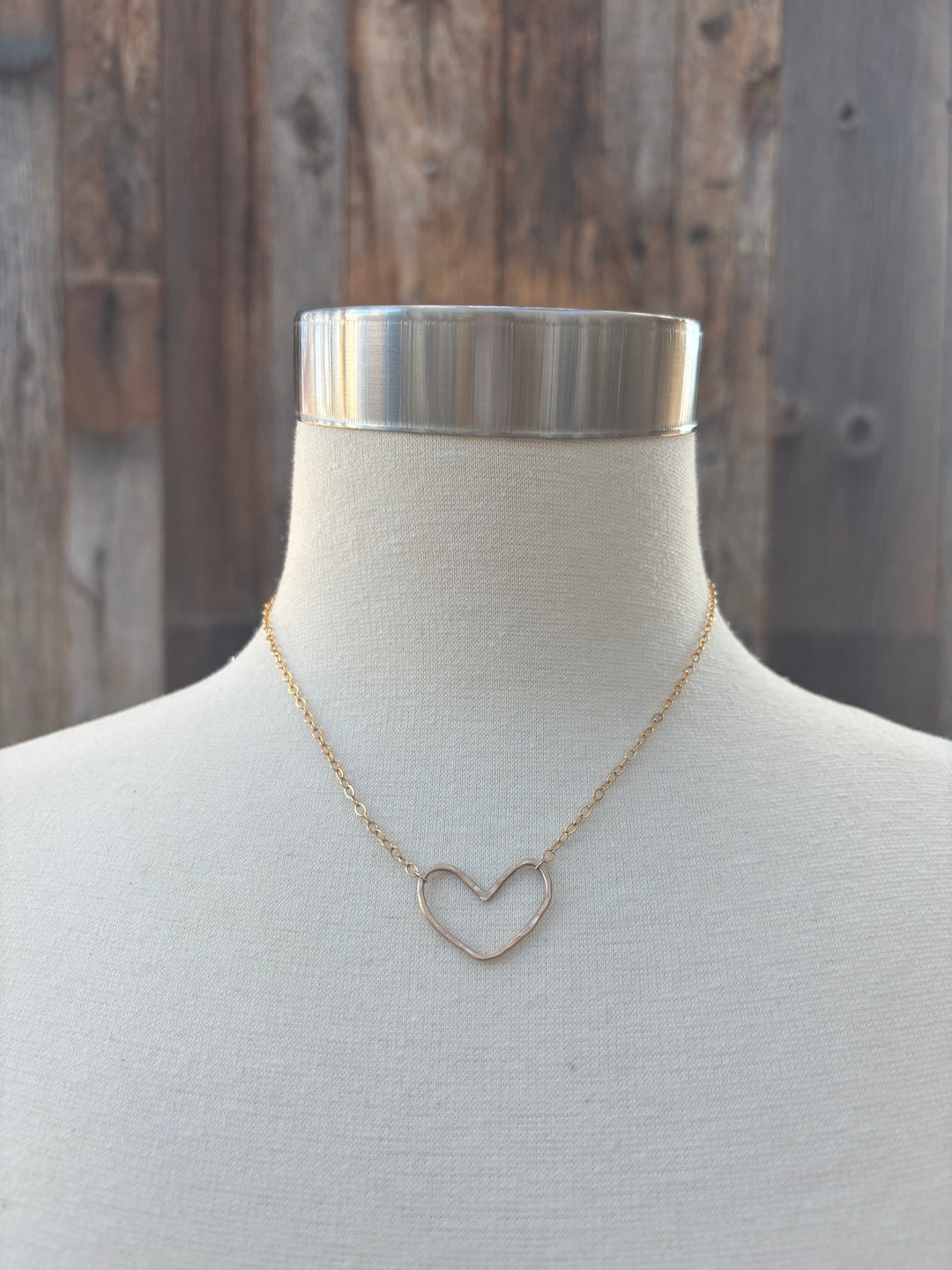 Elizabeth Nicole 14K GF Heart/Chain N01