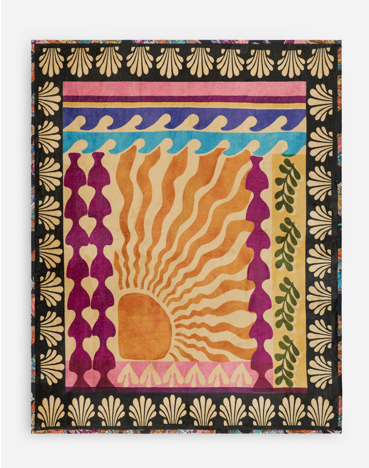 Johnny Was Travel Blanket - Solstice Canyon