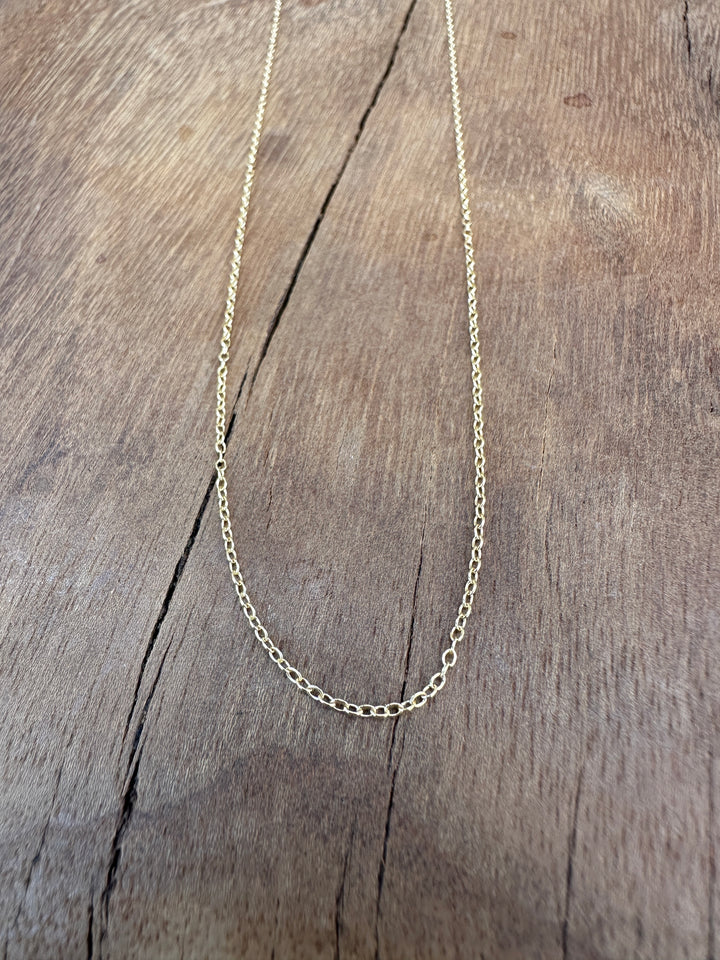 CLP Gold Fill Threader Chain 22"