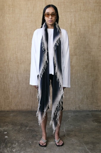 Chan Luu Cashmere and Silk Scarf BRH-SC-140 Black