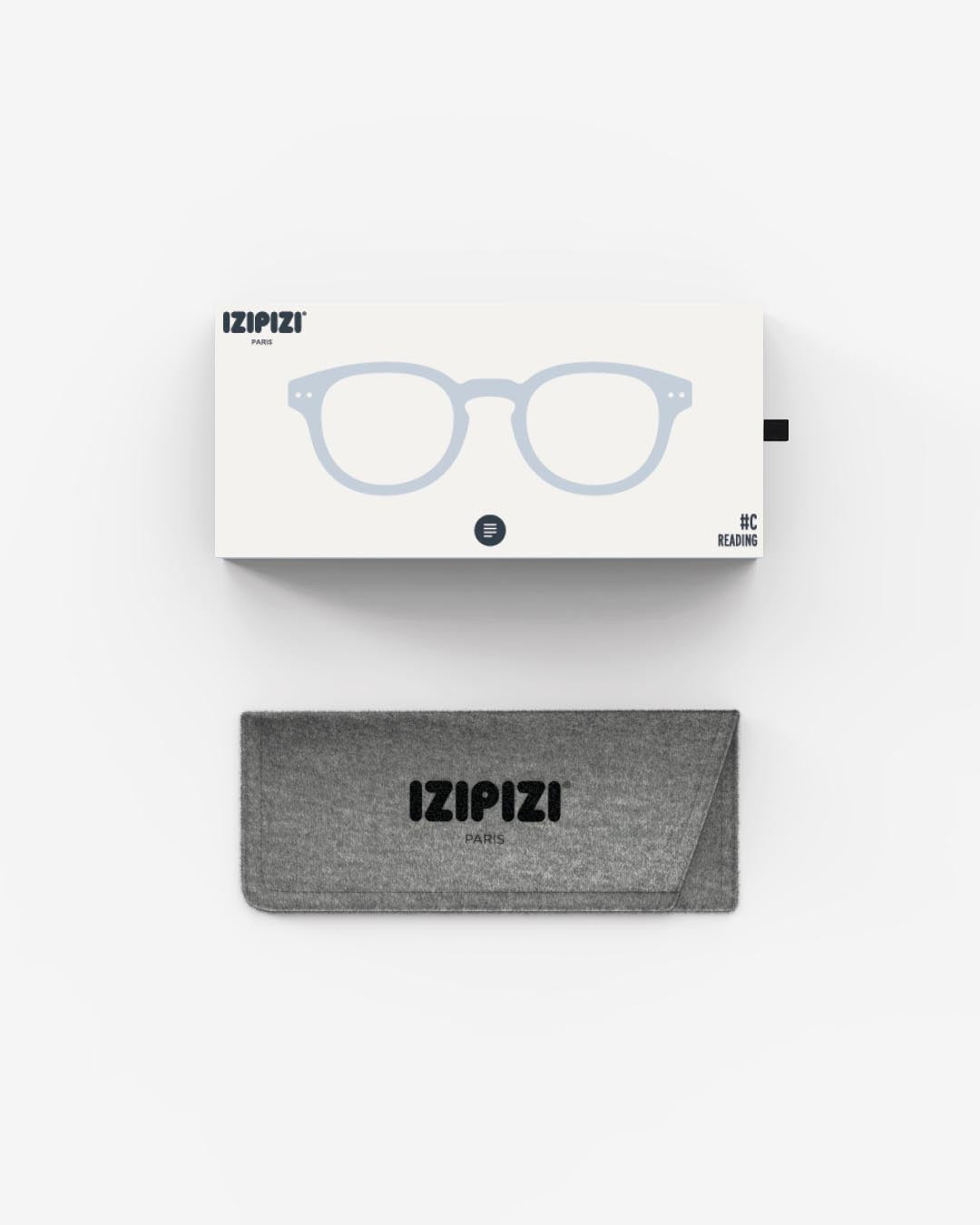 Izipizi Reading Glasses - C - Frozen Blue
