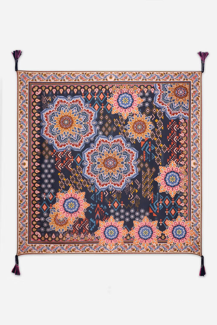 Johnny Was Silk Scarf Padma