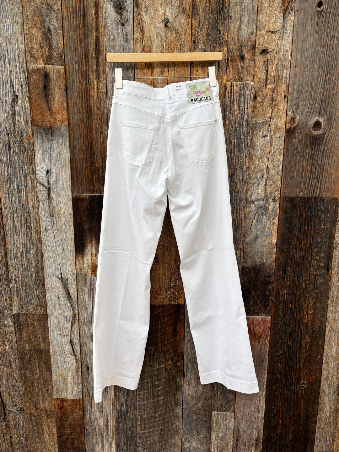 Mac Jeans Dream Wide White Denim 544190