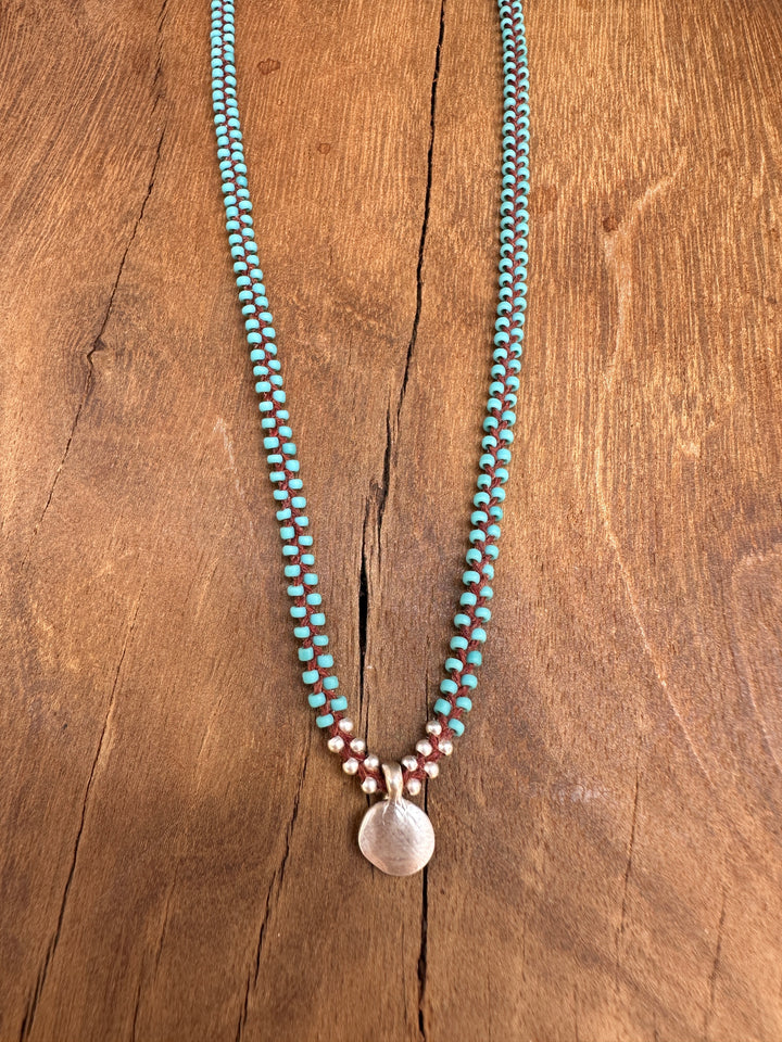 Minetta Turquoise w/ Dot Pendant