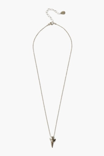 Chan Luu Mako Diamond Necklace Silver NSF-15376