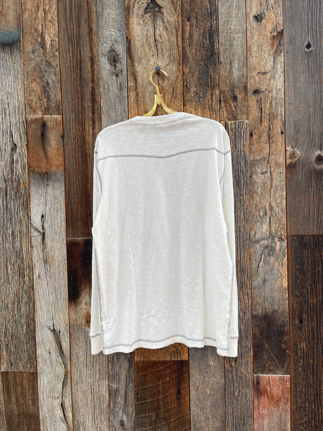 True Grit Heritage Slub L/S Crew Vintage Chalk