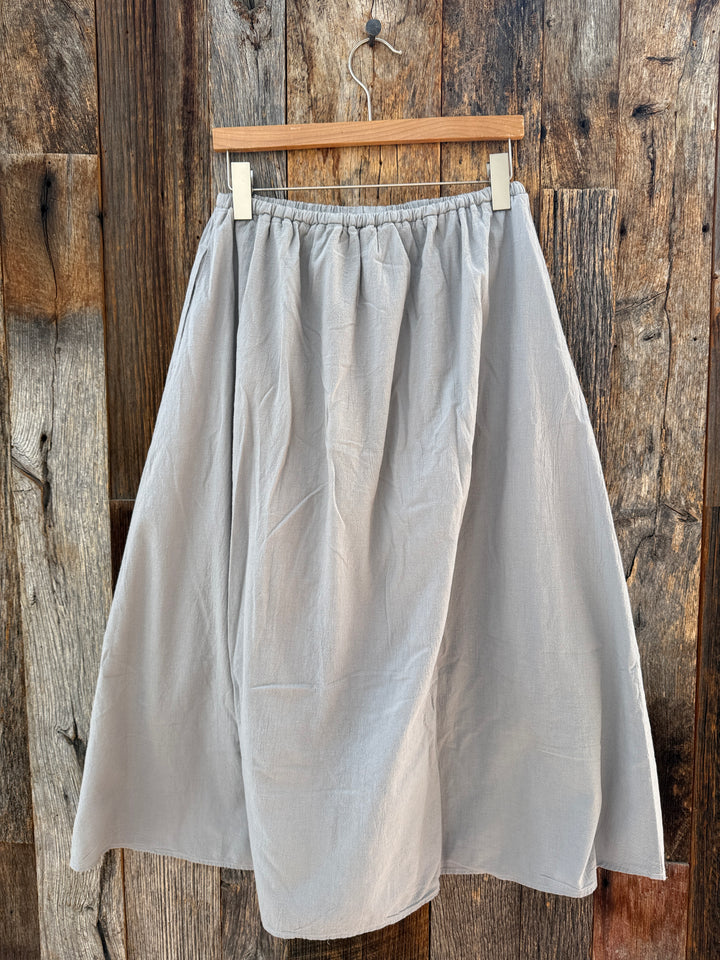It Is Well Everyday Skirt Slate Gray