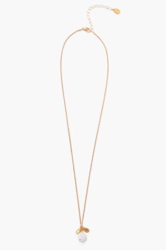 Chan Luu Petal Necklace White Pearl NG-15428