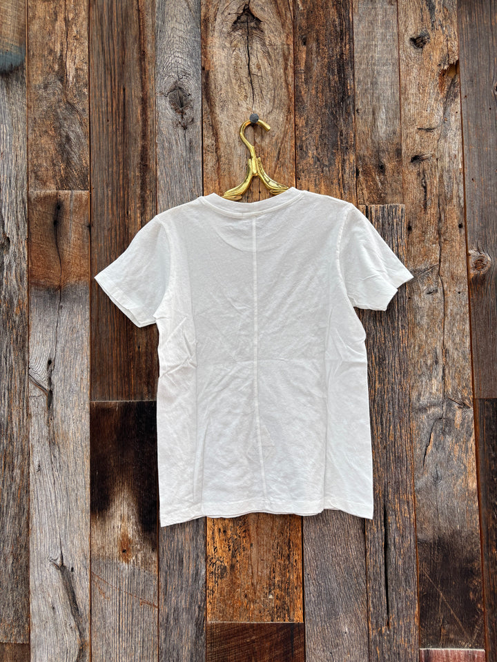 American Vintage T-Shirt Gamipy Blanc