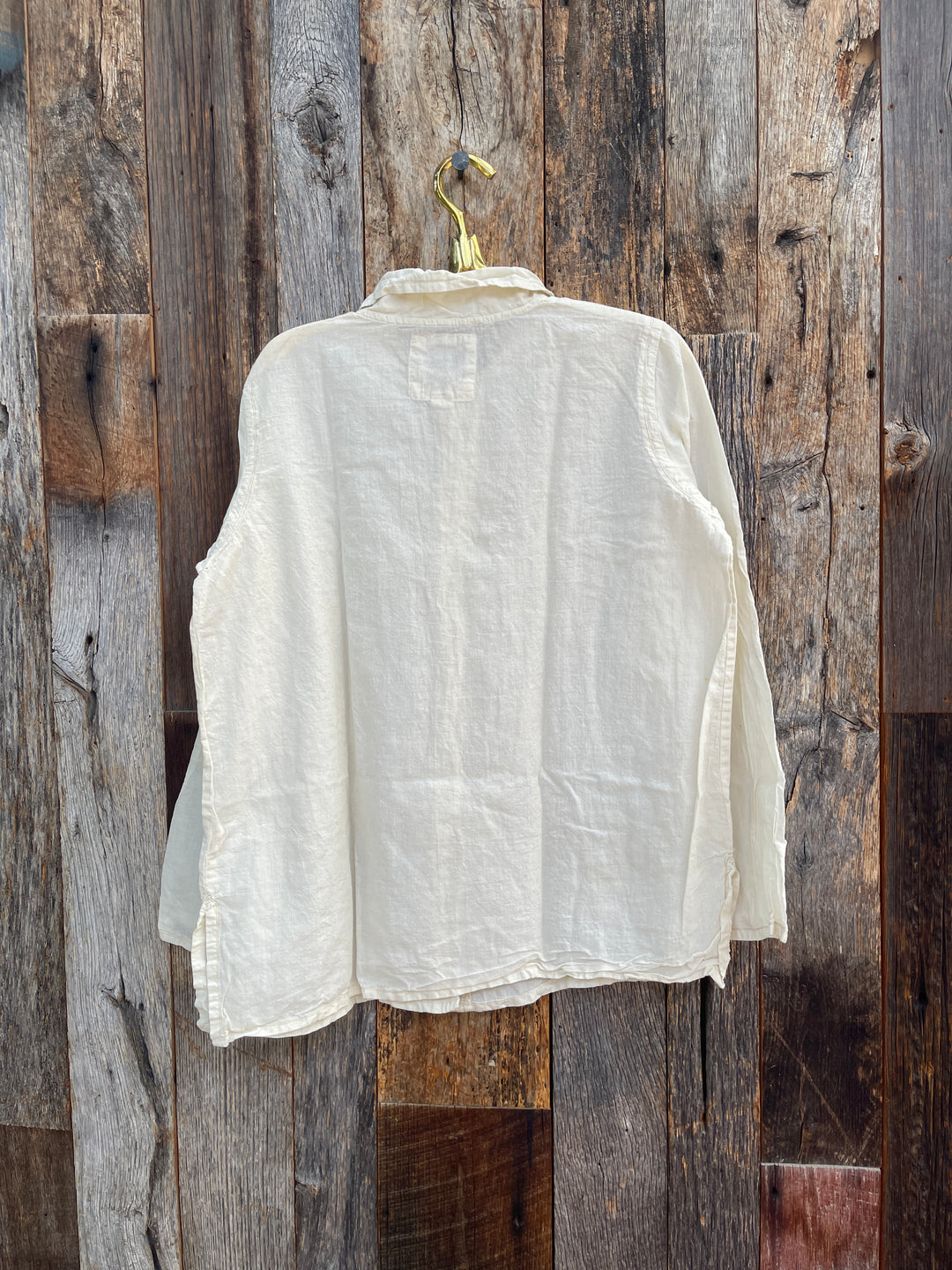 Auntie Oti Button Shirt Natural 1