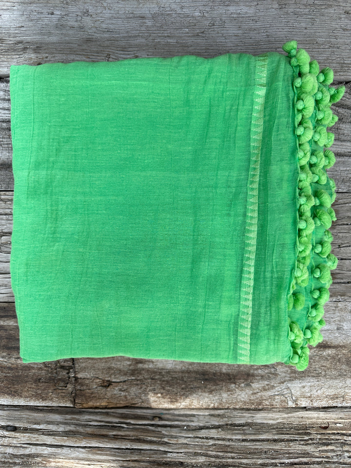 Matta Dupatta Plain Shawl Summer
