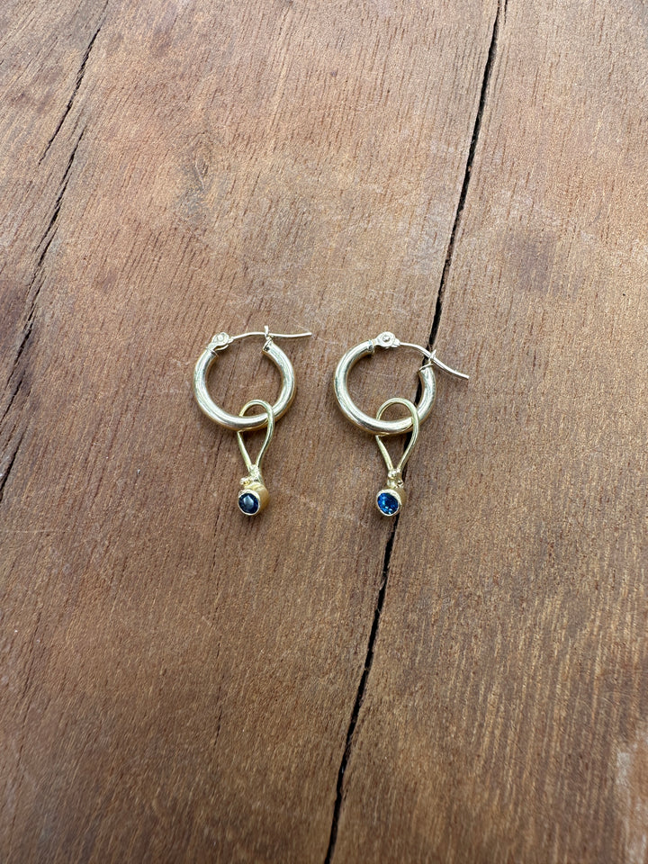 Robin M Designs Sapphire Earring Charm
