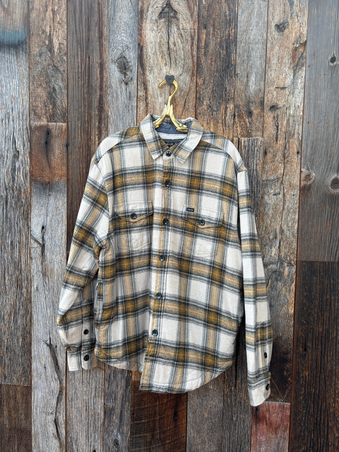 True Grit Jackson Plaid Shirt Jacket Sun