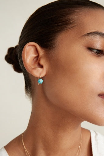 Chan Luu Turquoise Flower EGF14-5707LQ