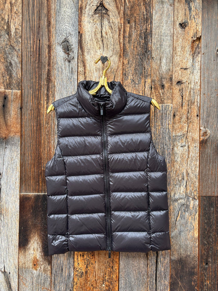 Dylan Zip Vest Black