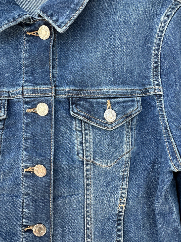 Mavi Samantha Jacket Mid Brushed Feather Blue