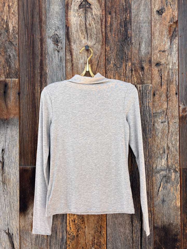 Z Supply Lira Top Natural Heather