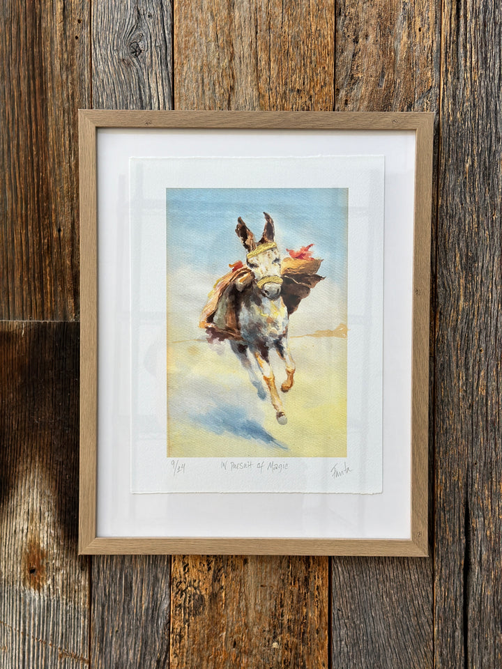 Fanta Watson In Pursuit of Magic Print 14x18 Frame