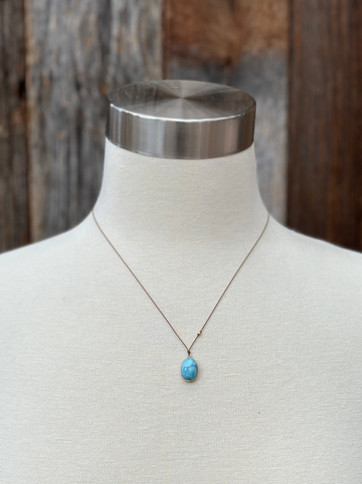 Margaret Solow Larimar 14K LC-LAR 1
