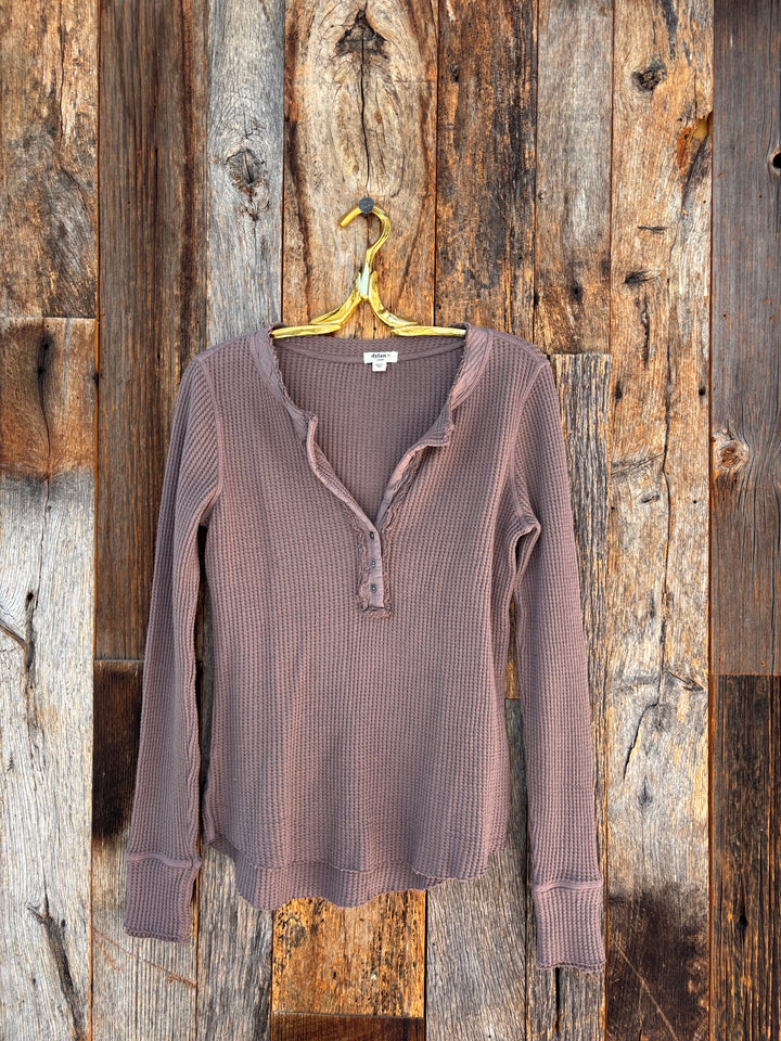 Dylan Brooks Button Top Brown