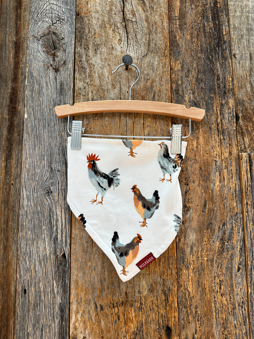 Milkbarn Kerchief Bib Chicken