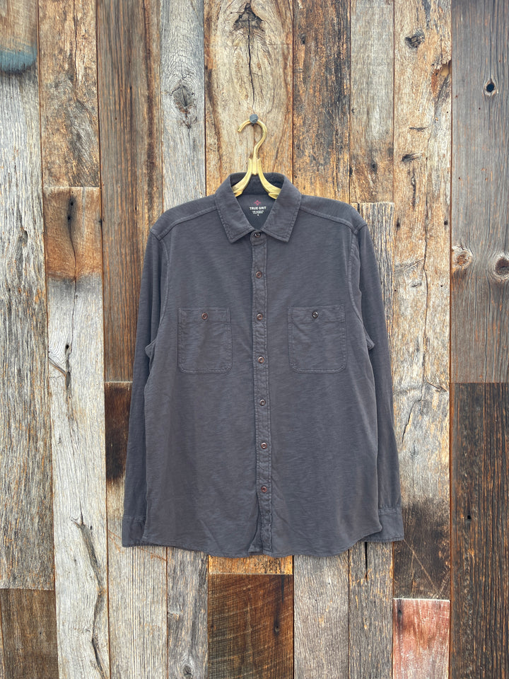 True Grit Heritage Slub 2 Pocket Shirt Carbon