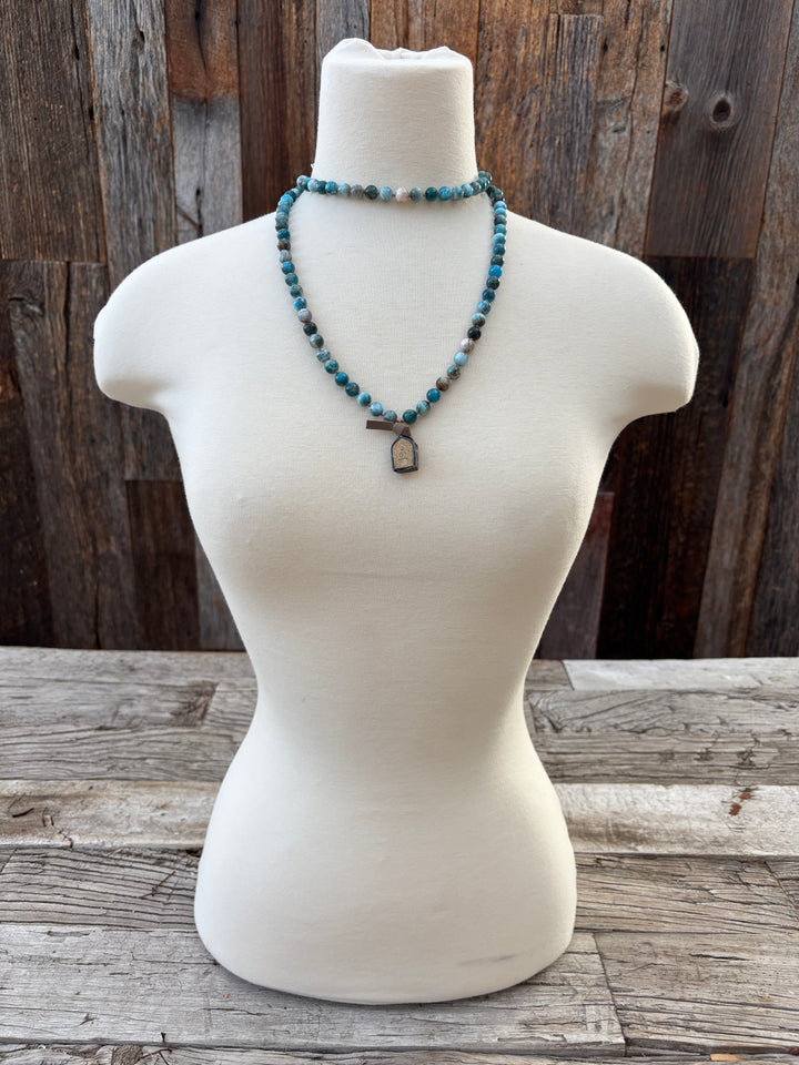Radiant Malas Apatite (Multi)/Pendant Mala