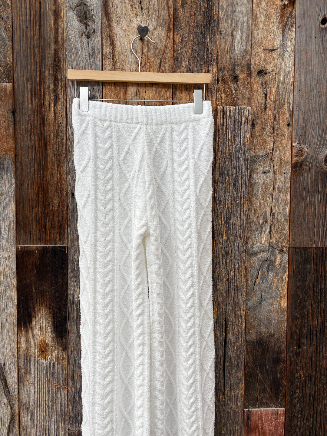 Z Supply Gemma Cable Pant Vanilla Ice