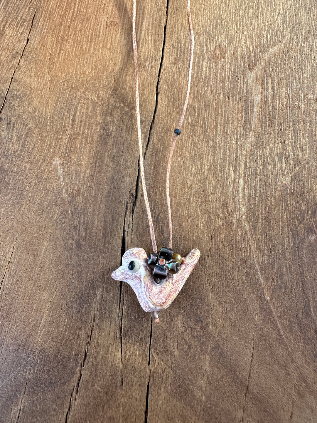 River Song Winter Bird Necklace