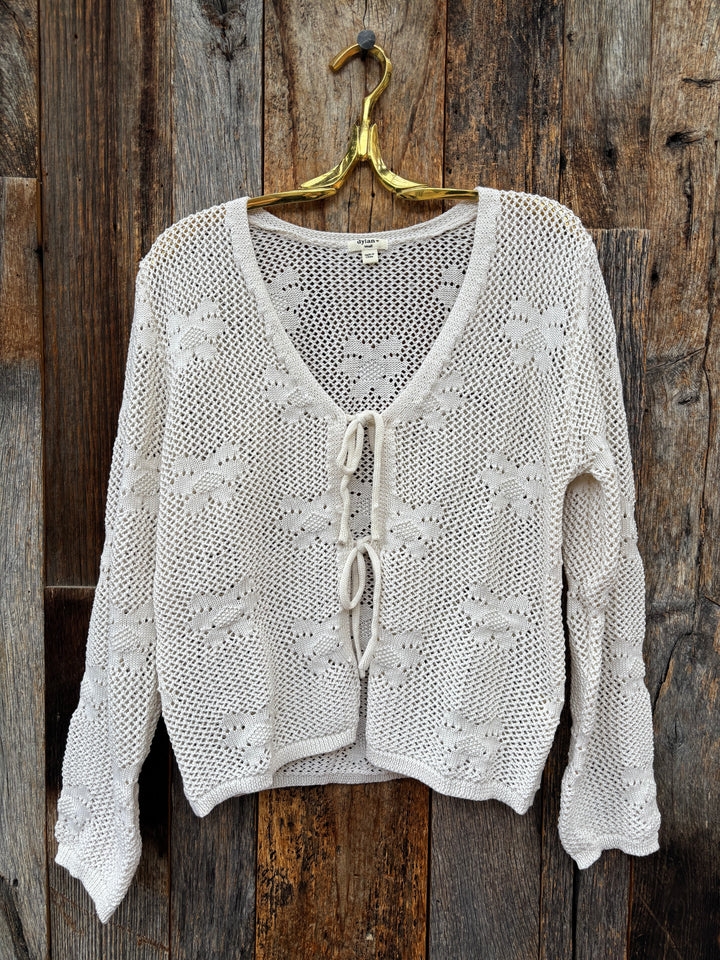 Dylan Lily Cardigan Oatmeal