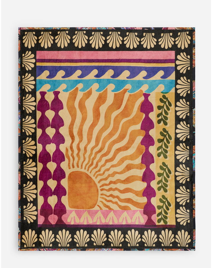 Johnny Was Travel Blanket - Solstice Canyon