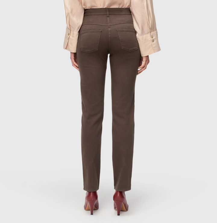 MAC Dream Denim Straight Leg Jeans Deep Brown