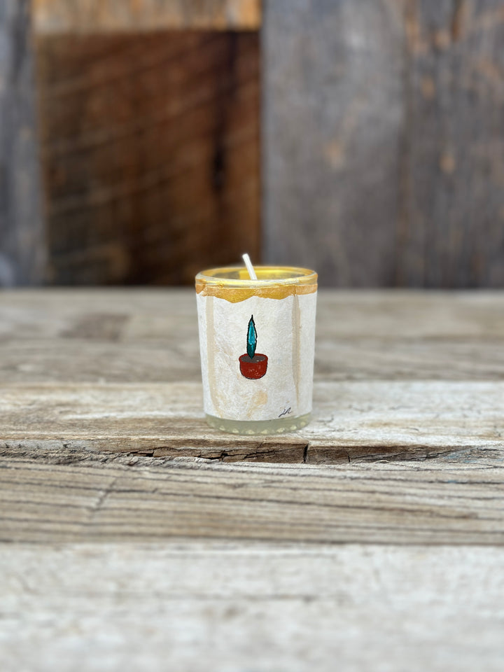 River Song Votive Agave Cactus