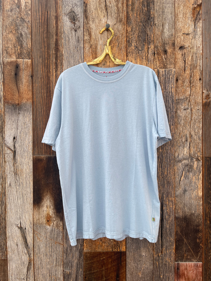 True Grit Secret Wash S/S Crew Neck Stratus