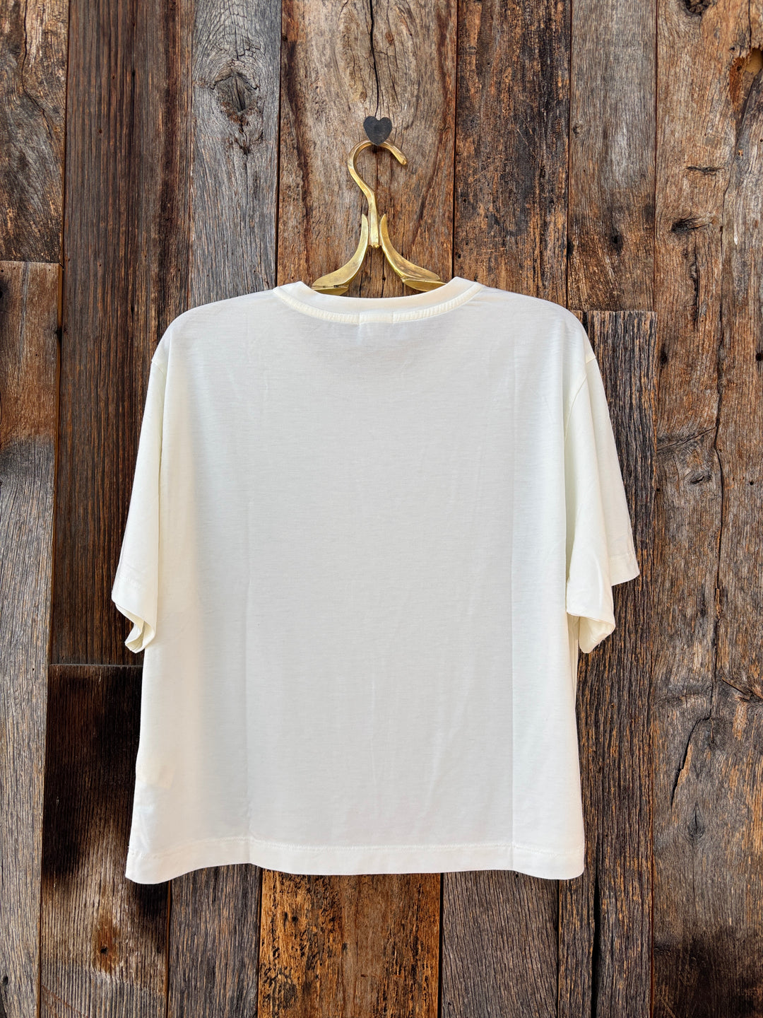 Dylan S/S Modern Crew Tee Vintage White