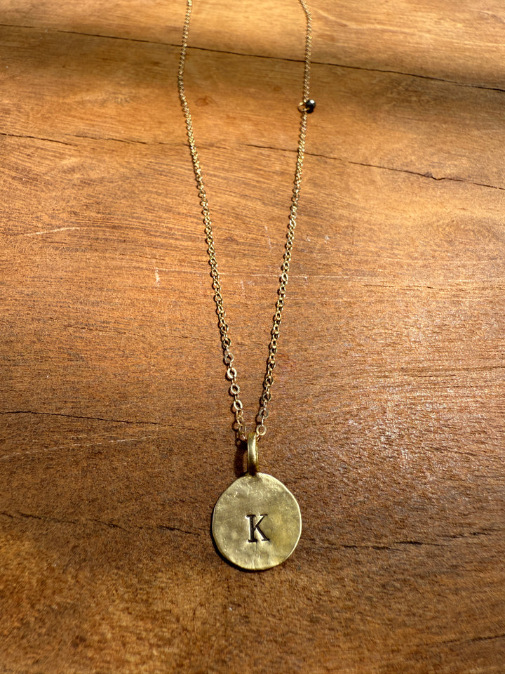 CLP Circle Charm Necklace - K