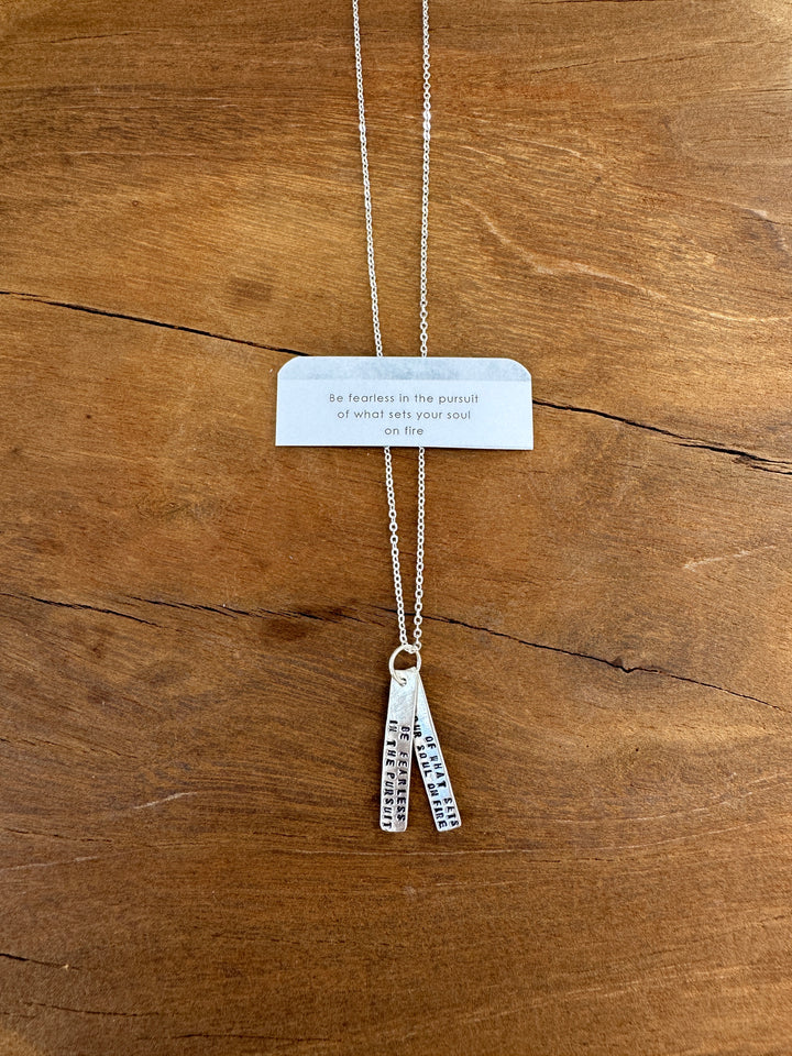 Chocolate & Steel Be Fearless 16"-18" SS