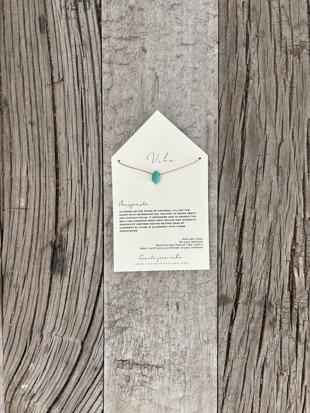 Vibe Necklace Amazonite
